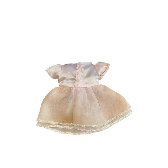 open lace back dress Pink Skirt Dress Outfit for Jellycat Yummy Bunny main image 1